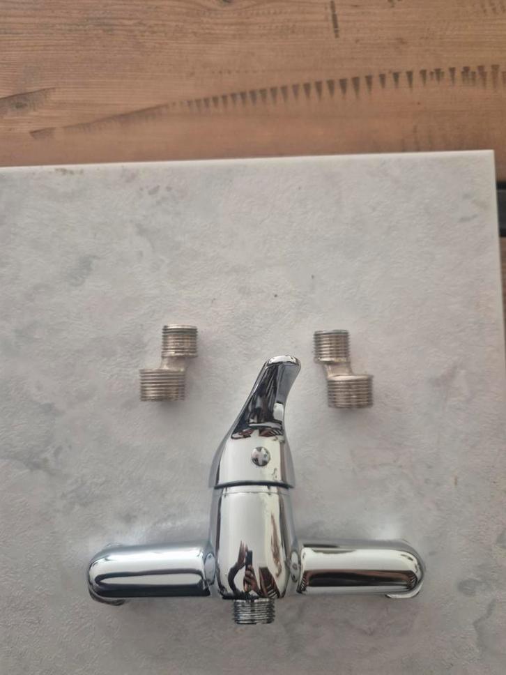 Baseline douche Mengkraan chroom 15cm, Doe-het-zelf en Verbouw, Sanitair, Gebruikt, Douche, Chroom, Ophalen of Verzenden