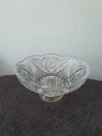 Glazen/Kristallen Serveerschaal/Fruitschaal 24,5 cm, Huis en Inrichting, Schaal, Rond, Nieuw, Ophalen of Verzenden