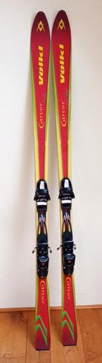 Carve ski-set Volkl carver plus Tyrolia bindingen, Sport en Fitness, 160 tot 180 cm, Gebruikt, Overige typen, Ophalen