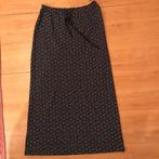 Rok Laura Ashley lang katoen, Kleding | Dames, Rokken, Maat 38/40 (M), Zwart, Ophalen of Verzenden, Zo goed als nieuw