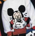 Mickey Mouse lacht trui breipatroon, Hobby en Vrije tijd, Ophalen of Verzenden, Zo goed als nieuw, Breien, Patroon of Boek