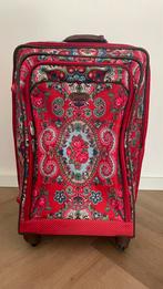 Oilily koffer (softcase), Sieraden, Tassen en Uiterlijk, Overige materialen, Gebruikt, 35 tot 45 cm, Wieltjes