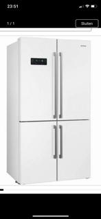 Gezocht Amerikaanse koelkast van Smeg gevraagd, Witgoed en Apparatuur, Ophalen, 200 liter of meer, 60 cm of meer, Met aparte vriezer