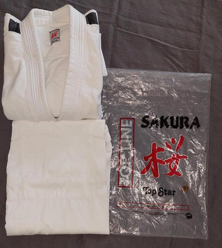 SAKURA TOPSTAR SPECIAL judopak, Sport en Fitness, Vechtsporten en Zelfverdediging, Zo goed als nieuw, Judo, Maat L, Ophalen of Verzenden