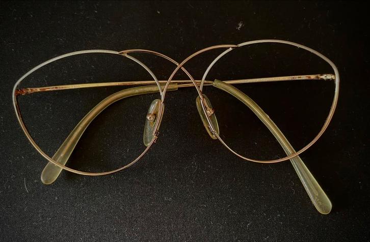 Vintage Christian Dior montuur goudkleurig, Sieraden, Tassen en Uiterlijk, Zonnebrillen en Brillen | Dames, Zo goed als nieuw