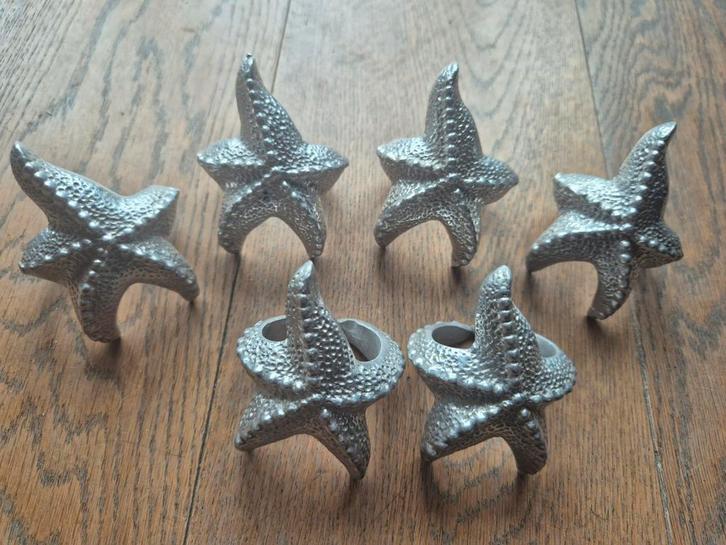 Stijlevolle Zilverkleurige servet ringen, Riviera Maison, Huis en Inrichting, Woonaccessoires | Overige, Nieuw, Ophalen of Verzenden