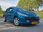 Peugeot 207 1.6 16V TU5JP4 3DRS 2006 Blauw LUXE UITVOERING!, Voorwielaandrijving, Stof, Zwart, 4 cilinders