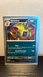 Tyranitar 135/193 Paldea evolved holo pokemon kaart, Ophalen of Verzenden, Nieuw, Boosterbox