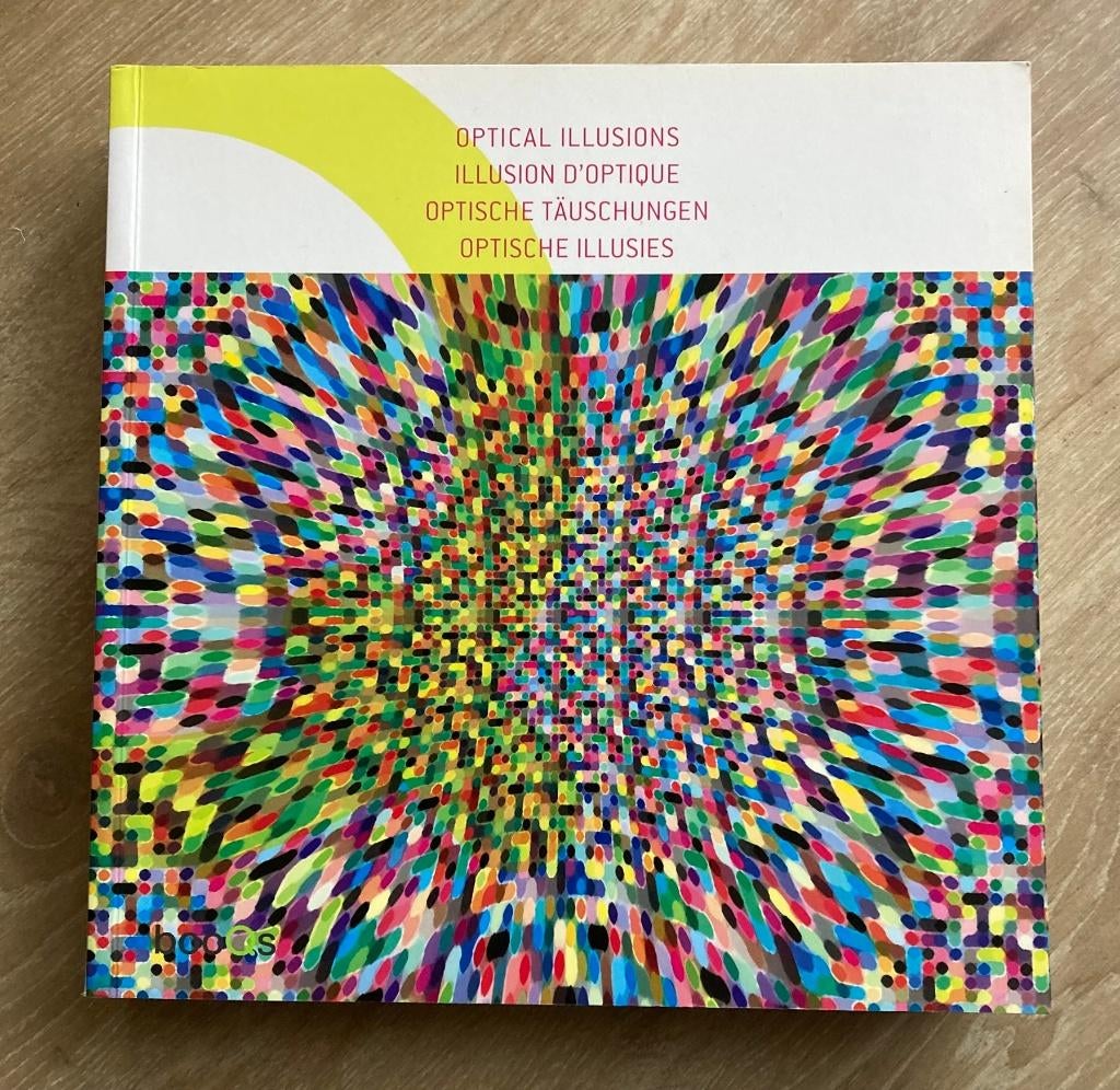 OPTISCHE ILLUSIES, Boeken, Verzenden, Zo goed als nieuw, Grafische vormgeving