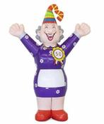 Sarah vrolijk opblaasfiguur pop 4m hoog te huur, Ophalen, Zo goed als nieuw, Abraham of Sarah