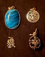 Diverse 925 zilveren hangers, verschillende formaten, Ophalen of Verzenden, Zilver, Zilver