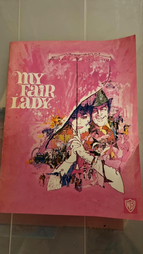 My Fair Lady - Programmaboek/Soundtrackalbumhoes, Verzamelen, Film en Tv, Ophalen of Verzenden