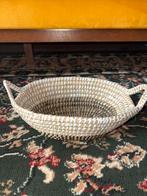 Rieten Mandje - 23x8 cm, Huis en Inrichting, Woonaccessoires | Schalen en Manden, Mand, Ophalen of Verzenden, Zo goed als nieuw