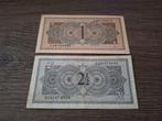 Setje mooie muntbiljetten 1 en 2,5 gulden Juliana, 1949, Postzegels en Munten, Ophalen of Verzenden