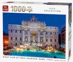 King Puzzel Trevi Fontein Rome 1000 stukjes - Nieuw! PZ-1, Ophalen of Verzenden, 500 t/m 1500 stukjes, Nieuw, Legpuzzel