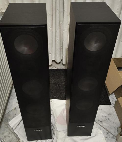 set Canton Luidsprekers GLE409 nieuwstaat klinken geweldig, Audio, Tv en Foto, Luidsprekers, Zo goed als nieuw, Front, Rear of Stereo speakers