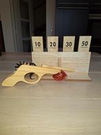 Houten Speelgoed Pistool Schietspel, Ophalen of Verzenden