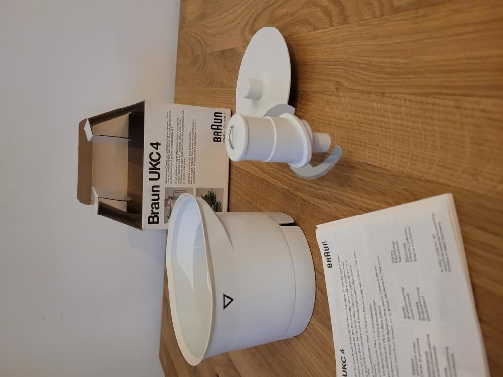 Braun UKC 4 minihakker, Witgoed en Apparatuur, Keukenmixers, Minder dan 1 liter, Ophalen of Verzenden, Nieuw, 3 snelheden of meer