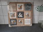Fotolijst collage met tekst voor 5 foto's, Minder dan 50 cm, Nieuw, Ophalen of Verzenden, N.v.t