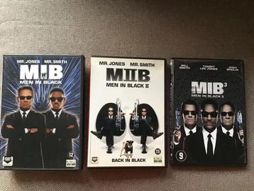 3 Dvd's : Men In Black 1-3 beschikbaar voor biedingen