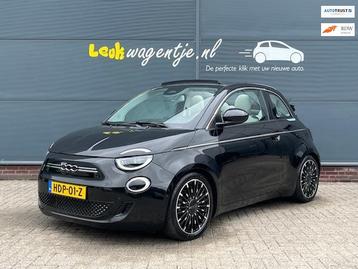 Fiat 500 C e La Prima 42 kWh Cabrio *full options *topmodel beschikbaar voor biedingen