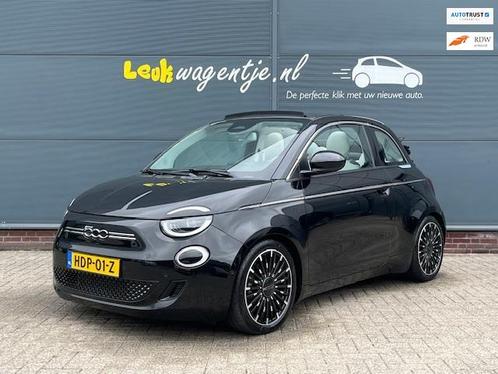 Fiat 500 C e La Prima 42 kWh Cabrio *full options *topmodel, Auto's, Fiat, Bedrijf, Te koop, 500C, ABS, Achteruitrijcamera, Adaptive Cruise Control