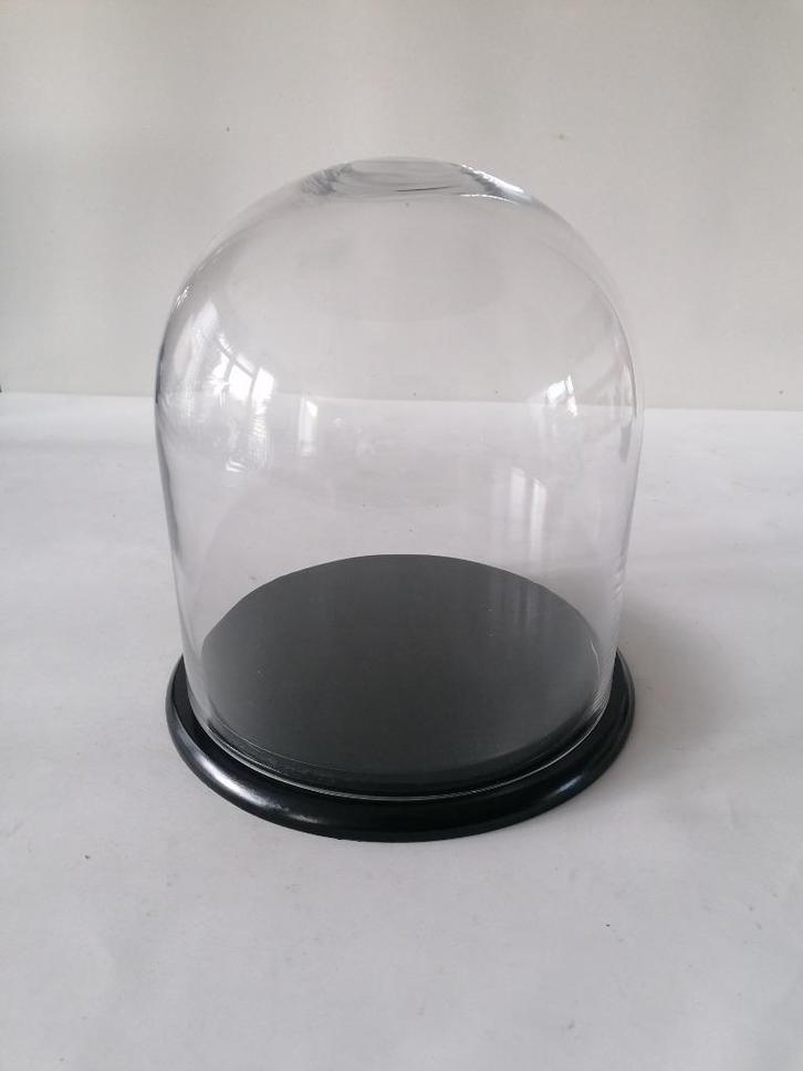 midcentury bijzondere stolp glasdoor zijn rond vorm 25x30 c, Huis en Inrichting, Woonaccessoires | Stolpen, Gebruikt, Ophalen of Verzenden