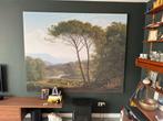 Muurmeester Hendrik Voogd - Italiaans Landschap, Antiek en Kunst, Kunst | Schilderijen | Klassiek, Ophalen