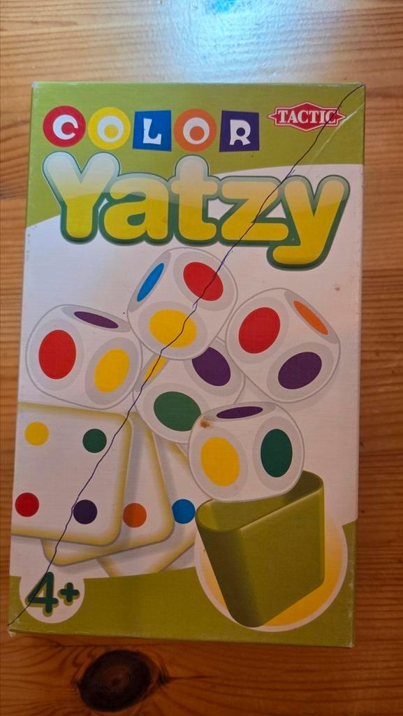 Yatzy dobbelspel, Hobby en Vrije tijd, Gezelschapsspellen | Overige, Zo goed als nieuw, Ophalen of Verzenden