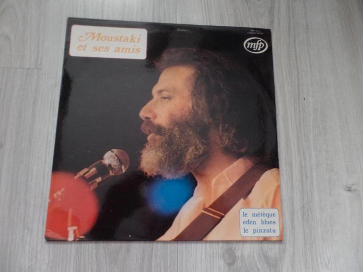 Georges Moustaki - Moustaki et ses amis LP, Cd's en Dvd's, Vinyl | Pop, Gebruikt, 1960 tot 1980, 12 inch, Ophalen of Verzenden