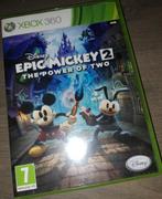 Epic mickey 2 the power of two disney xbox 360 z.g.a.n., 1 speler, Ophalen of Verzenden, Zo goed als nieuw, Vanaf 3 jaar