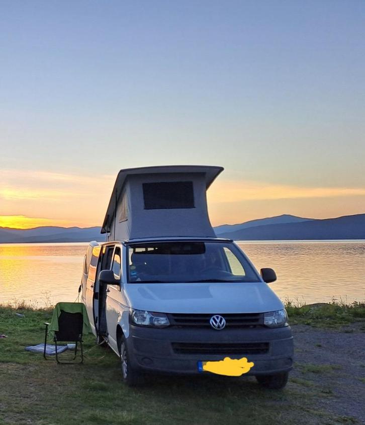 camper Volkswagen T5, Caravans en Kamperen, Campers, Particulier, tot en met 4, Buscamper of Camperbus, Volkswagen, Diesel, Handgeschakeld