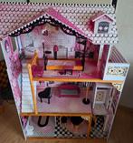 KidKraft, barbiehuis, poppenhuis met meubels, Poppenhuis, Gebruikt, Ophalen