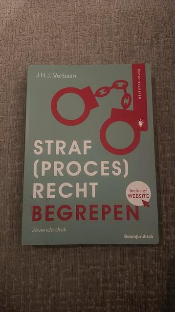 J.H.J. Verbaan - Straf(proces)recht begrepen beschikbaar voor biedingen