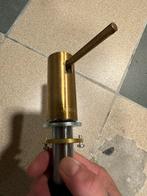 Quooker zeepdispenser messing patina, Doe-het-zelf en Verbouw, Sanitair, Ophalen of Verzenden, Zo goed als nieuw, Koper, Kraan