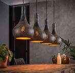 Hanglampen metaal, Huis en Inrichting, Lampen | Hanglampen, Ophalen, Zo goed als nieuw, Metaal, Minder dan 50 cm