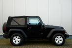 Jeep Jeep WRANGLER 3.8 V6 4x4 LPG 147kw (bj 2007, automaat), 450 kg, 2000 kg, 4 stoelen, Zwart