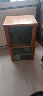 2 kasjes bieden, Huis en Inrichting, Slaapkamer | Nachtkastjes, Minder dan 45 cm, Ophalen of Verzenden, Zo goed als nieuw, Minder dan 55 cm