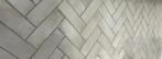 Porceleinen Wandtegels 5x15cm - 66 stuks, Nieuw, Minder dan 20 cm, Minder dan 5 m², Wandtegels
