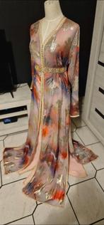 Prachtige Marokkaanse Kaftan, Overige kleuren, Maat 42/44 (L), Ophalen of Verzenden, Zo goed als nieuw