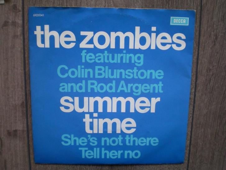The Zombies - Summertime. Maxisingle., Cd's en Dvd's, Vinyl Singles, Gebruikt, Maxi-single, Pop, 12 inch, Verzenden
