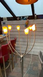 Vintage staande gekleurde lamp, Huis en Inrichting, Lampen | Vloerlampen, Ophalen, Zo goed als nieuw, 150 tot 200 cm