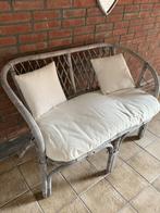Buitenbankje, Ophalen, Gebruikt, Rotan
