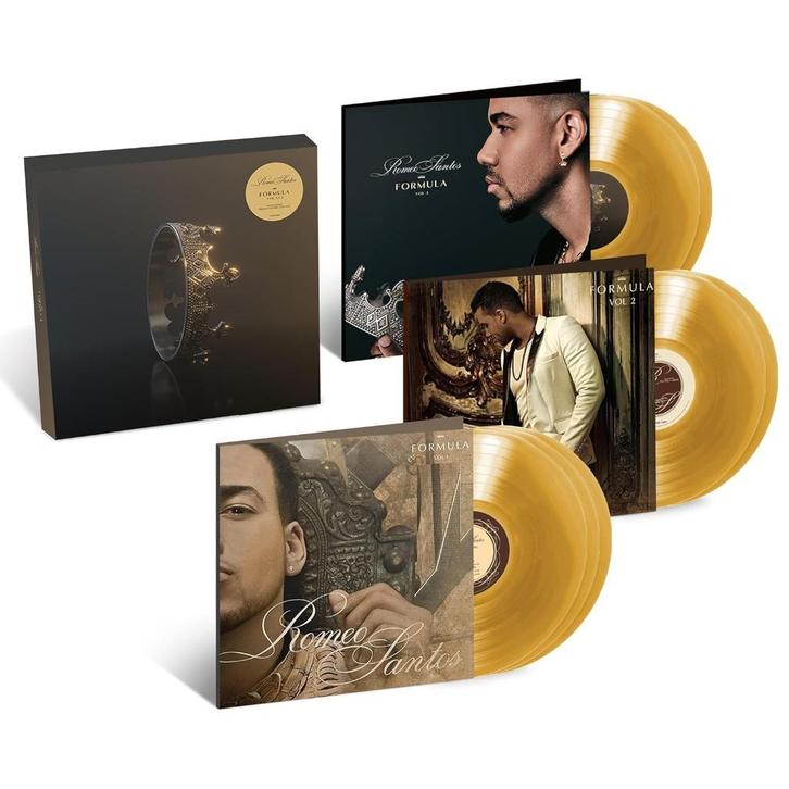 Romeo Santos vinyl LP box Formula 1+2+3 (totaal 7 lps), Cd's en Dvd's, Vinyl | Latin en Salsa, Nieuw in verpakking, 12 inch, Ophalen of Verzenden