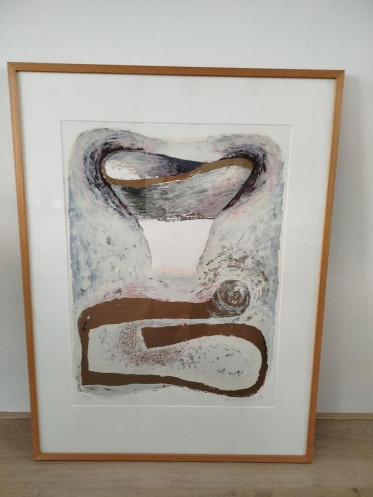 Jack Unruh Zeefdruk - Gesigneerd, Antiek en Kunst, Kunst | Litho's en Zeefdrukken, Ophalen