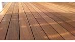 Vlonderplanken hardhout 2,8 cm diverse lengtes € 10,75 m1, Ophalen, Planken, Nieuw, Hardhout