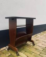 vintage trolley lectuurbak krantenbak bijzettafel, Ophalen, Wijk 6, Lisalisakramer@hotmail.com, Zo goed als nieuw