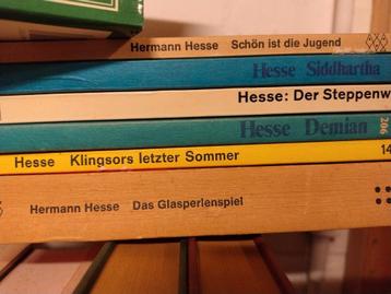 6 boekjes van H.Hesse in het Duits beschikbaar voor biedingen