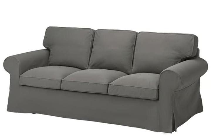 ikea ektorp bankstel 1, 2 & 3 zits, Huis en Inrichting, Banken | Bankstellen, Gebruikt, Rechte bank, 200 tot 250 cm, 75 tot 100 cm
