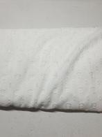 Broderie wit stretch (110), 120 cm of meer, Wit, Nieuw, Ophalen of Verzenden
